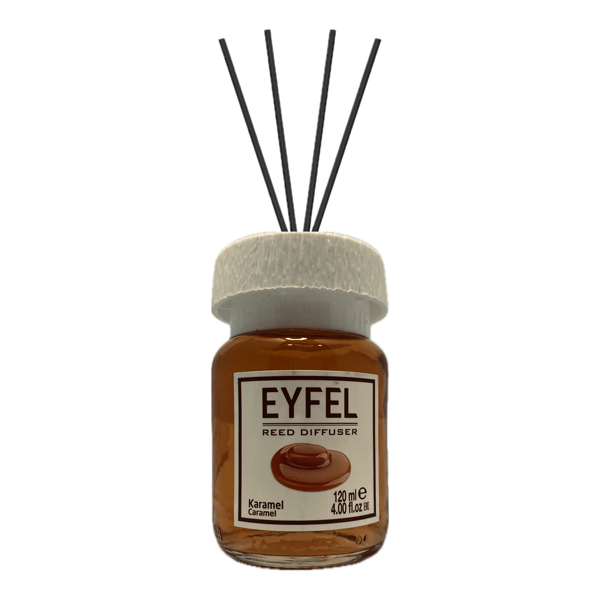 خوشبوکننده هوا ایفل مدل Caramel حجم 120 میلی‌لیتر