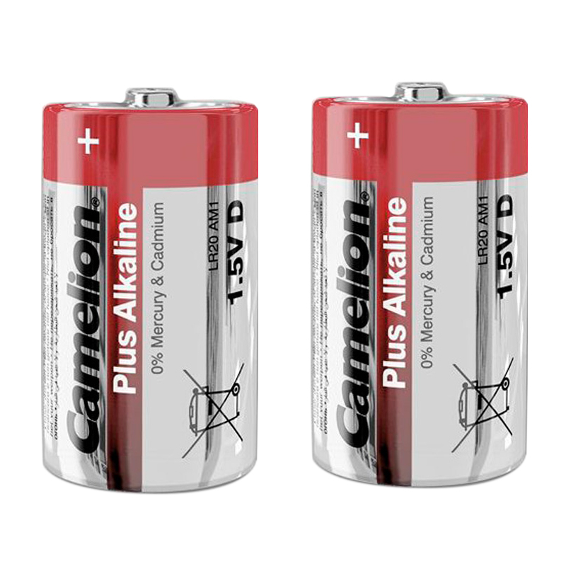 باتری کملیون بزرگ مدل Plus Alkaline-D