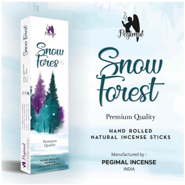 عود دست ساز پگیمال مدل جنگل برفی snow forest
